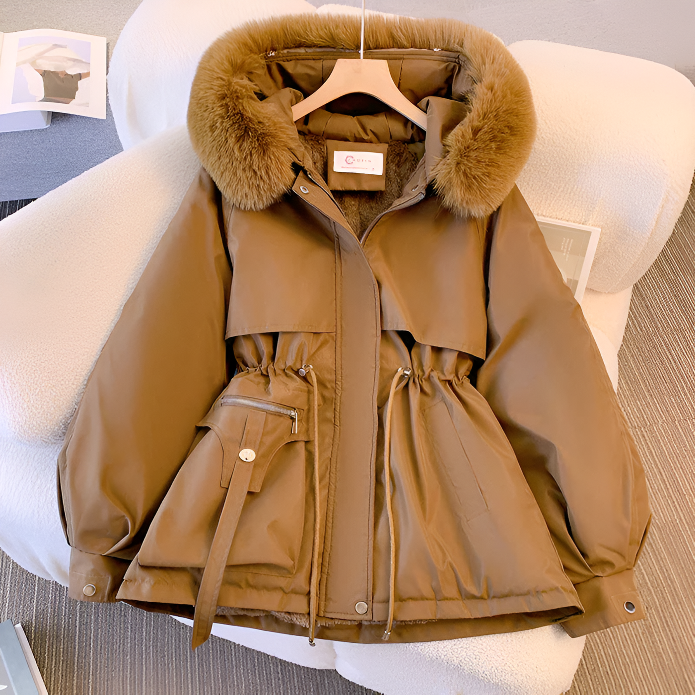 Eliona Elegante und warme Winterjacke